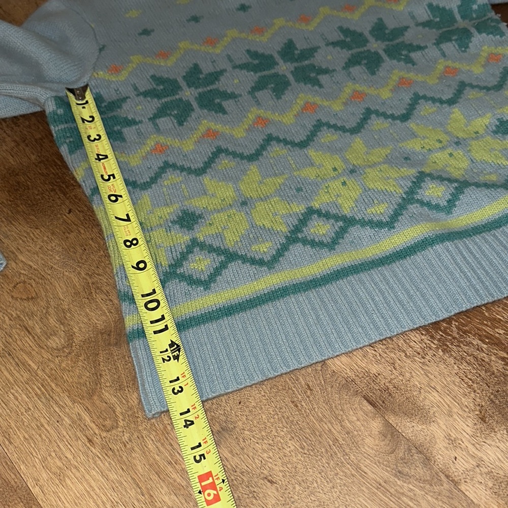 Sundance Fair Isle Wool Angora blend sweater - Picture 5 of 11